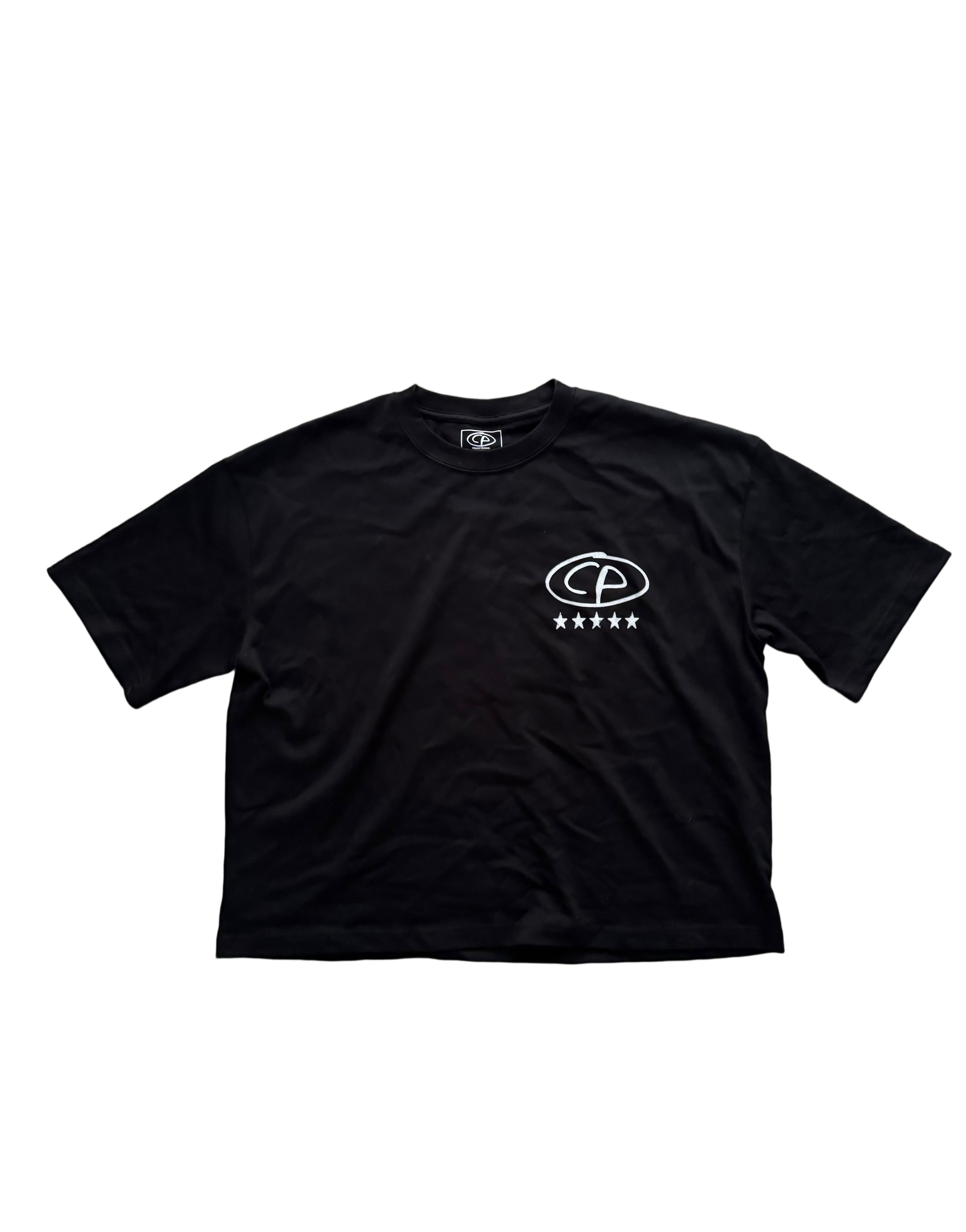 CP black tee