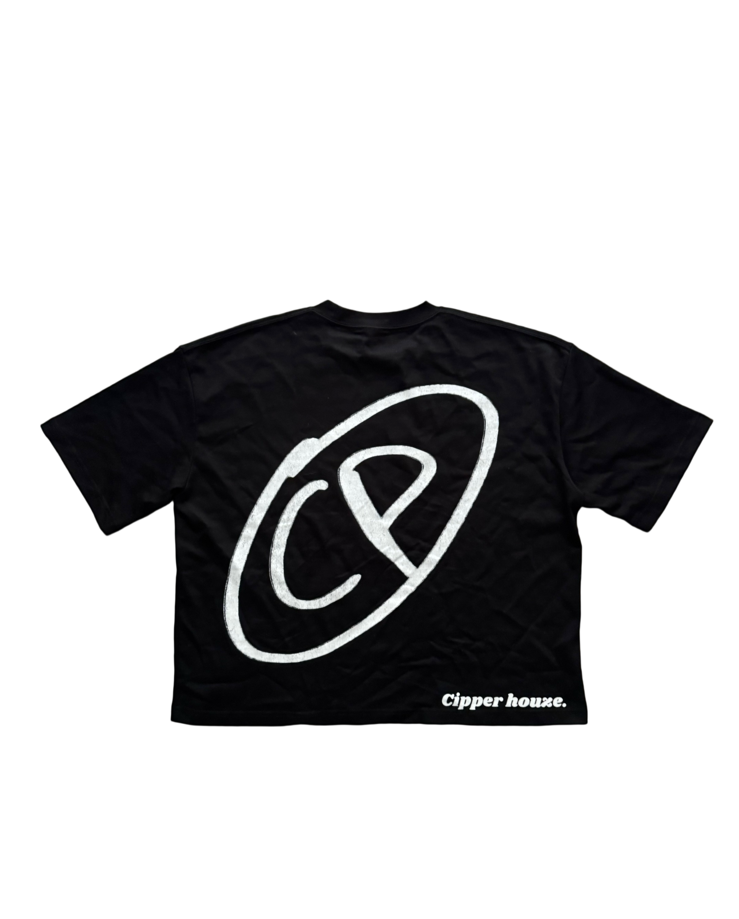 CP black tee